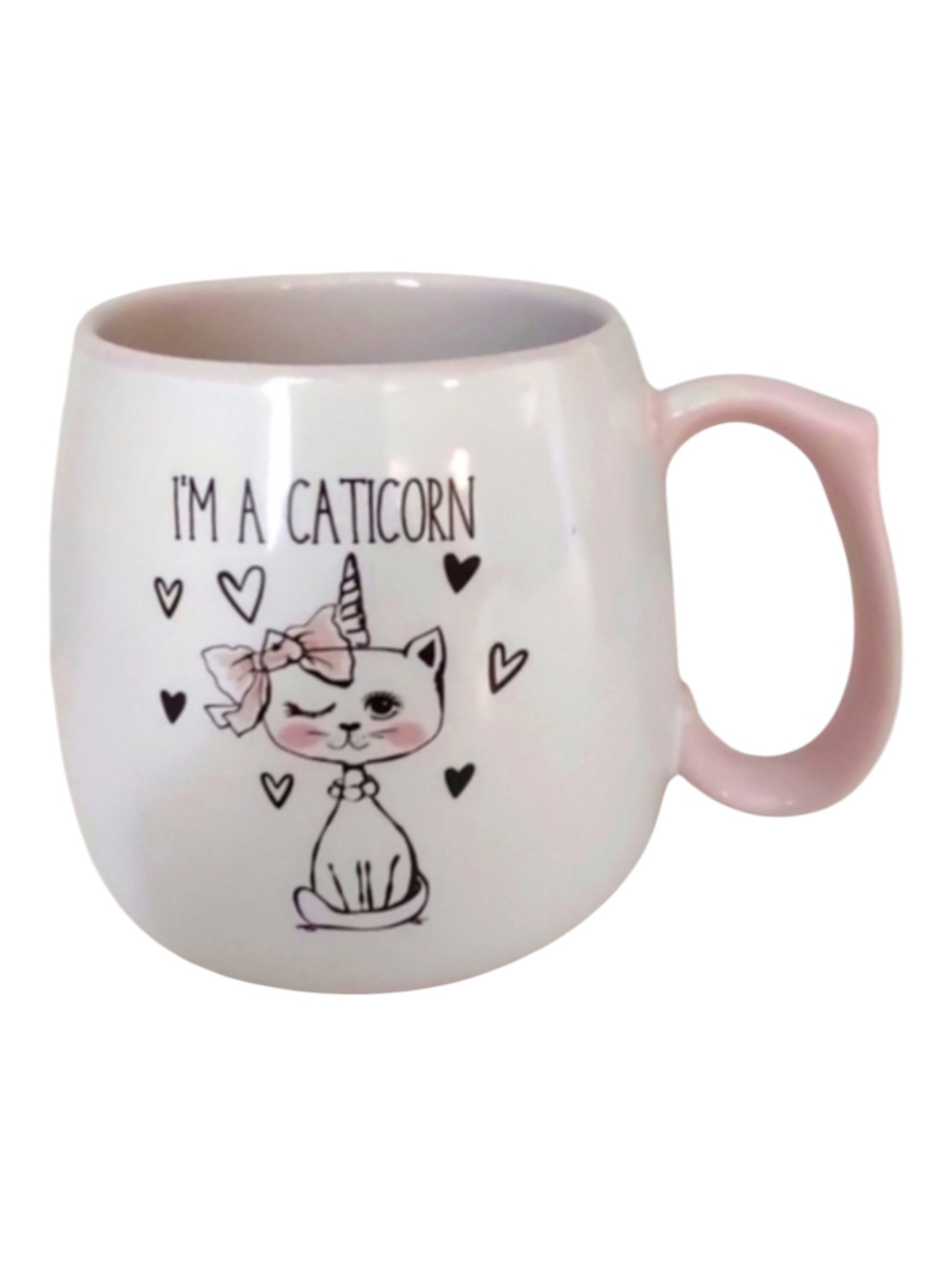 Cat Mug Caticorn | Cat + Unicorn 16 Ounce Two Cups
